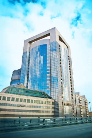 New modern business centre in city centre of Moscow