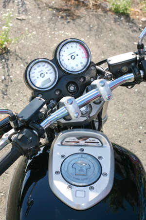 Wheel speedometer tachometre  motorcycle petrol tank