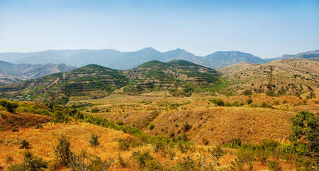 Crimean peninsula panoramic viewing areaの写真素材
