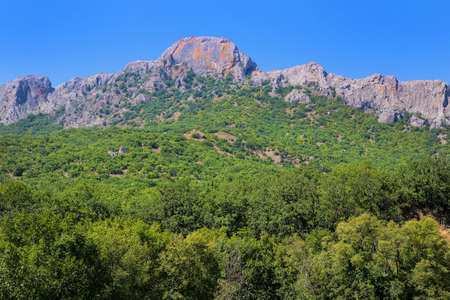 Crimea beautiful mountain landscape in the summer