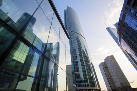 High rise buildings of Moscow business center Moscow - city