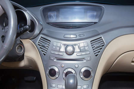 lever of transmission of expensive prestigious carのeditorial素材
