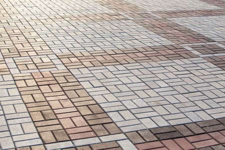 paving slabs of  rhombic form for background