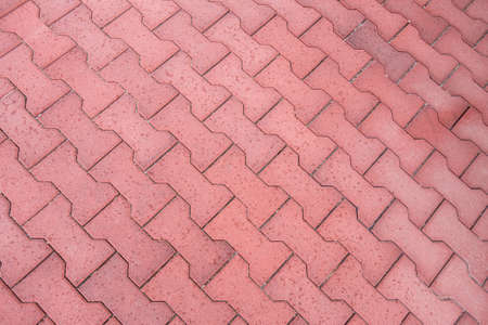 Sidewalk tile top view. Close-up. Backgroundの写真素材