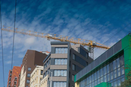 construction of new high-rise multystoried buildings