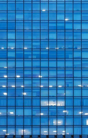 facade of modern office building