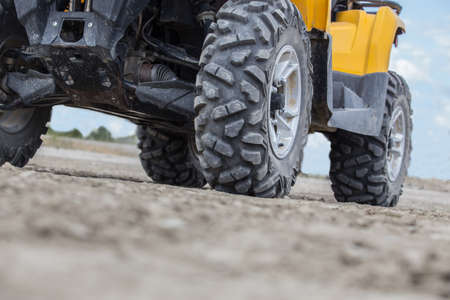 off-road car close-up detail