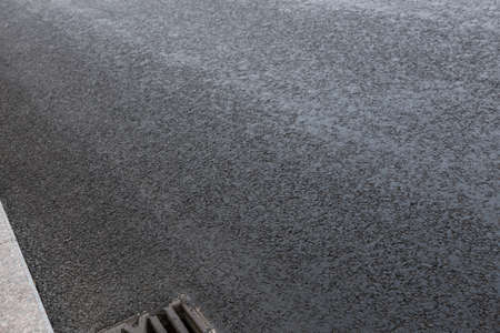 asphalt road surface close up background