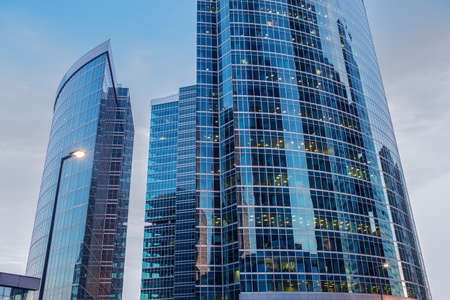 High rise buildings of Moscow business center Moscow - city