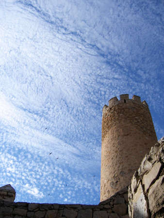 lock tower in Spainの写真素材