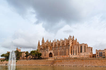 Cathedral de Santa Maria de Palma de Mallorcaの写真素材
