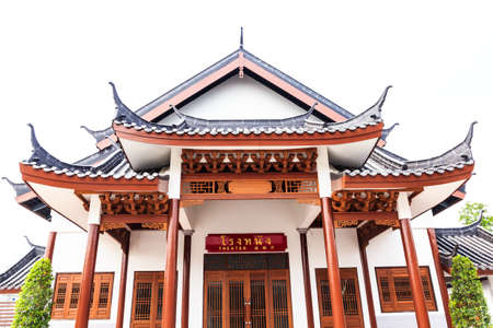 building , theater chinese style in thailandのeditorial素材