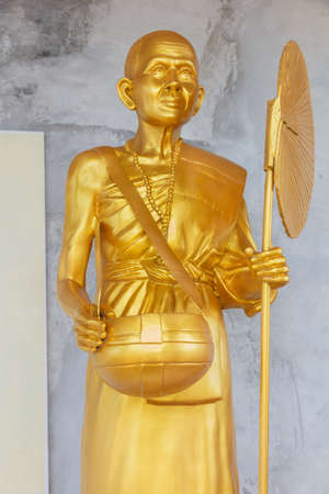 Stucco Buddha in the temple. Thailand , Asia , Asianの写真素材