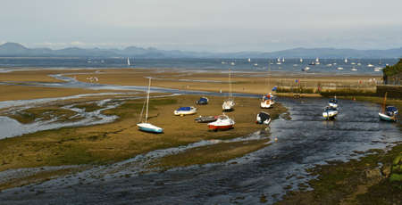 Yachts on the Beachの写真素材