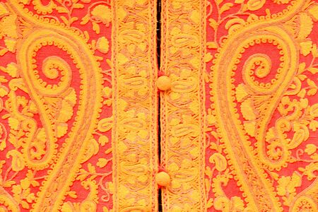 Nepalese national fabric, backgroundの写真素材