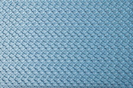 Sky blue crinkle fabric