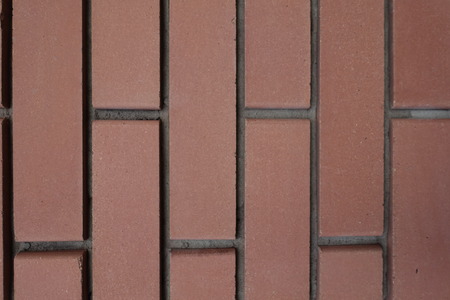 Common stretcher bond brickwork texture (front view)