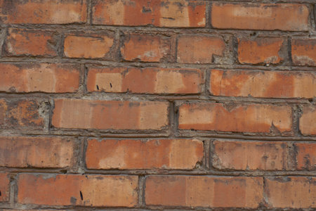 Backdrop - red brick wall with standard stretcher bond