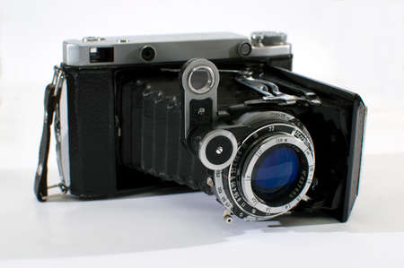 Vintage Camera with Filmの写真素材