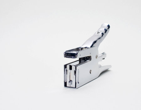 Chrome Stapler. Heavy Dutyの写真素材