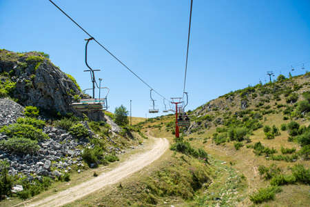 National park Mavrovo from the topの写真素材