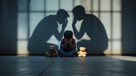 Cross and crown of thorns in the desert. 3d renderingの素材