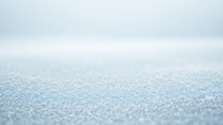 Close-up of snow background. Selective focus. Shallow depth of fieldの素材