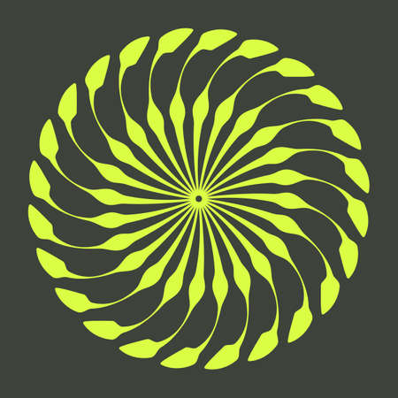 Retro Sun Burst Shapes. Vintage logo, labels, badges. Vector design element isolated. Minimal black firework burst.のイラスト素材