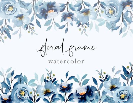 This picture uses watercolors. can be used as a decoration, wallpaper, background, wall decor, wedding invitation, greeting card, birthday and partyのイラスト素材