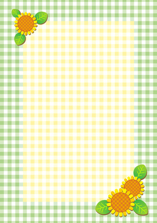 Checkered backgroundのイラスト素材