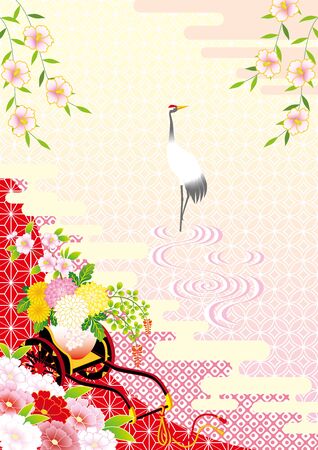 Asian Springのイラスト素材