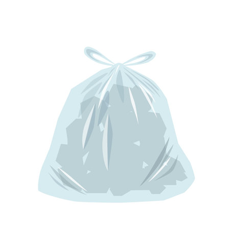 Garbage bagsのイラスト素材