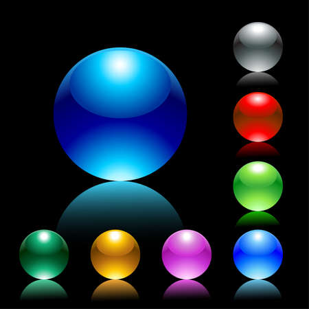 buttonのイラスト素材