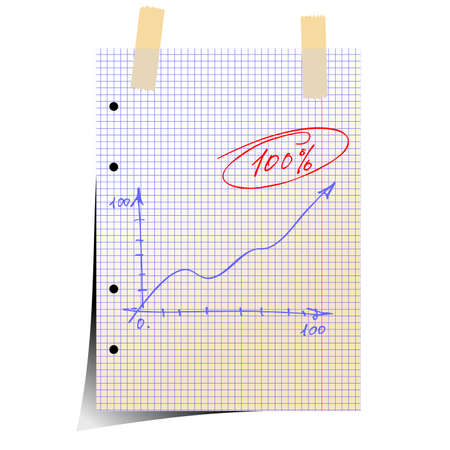 statisticのイラスト素材