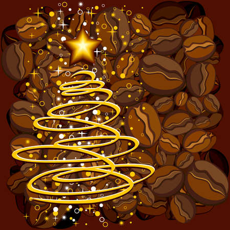 coffee treeのイラスト素材