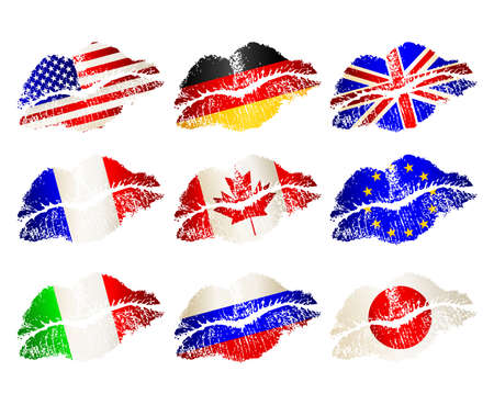 lipsのイラスト素材