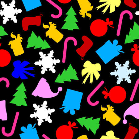 seamless christmasのイラスト素材