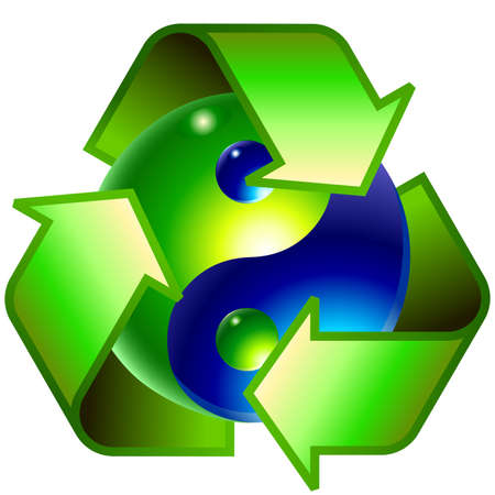 ecology symbolのイラスト素材