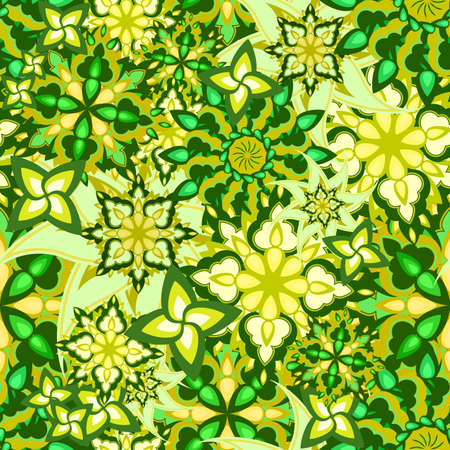 seamless floral textureのイラスト素材
