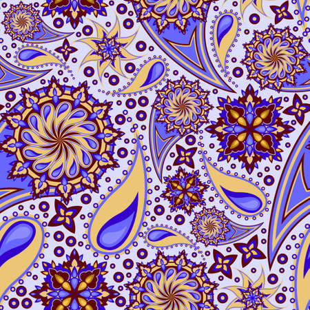 seamless floral textureのイラスト素材