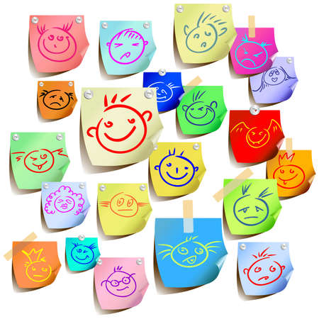 funny smileのイラスト素材