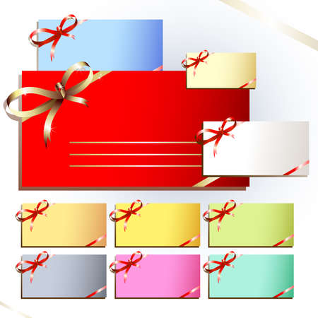 tags coloredのイラスト素材