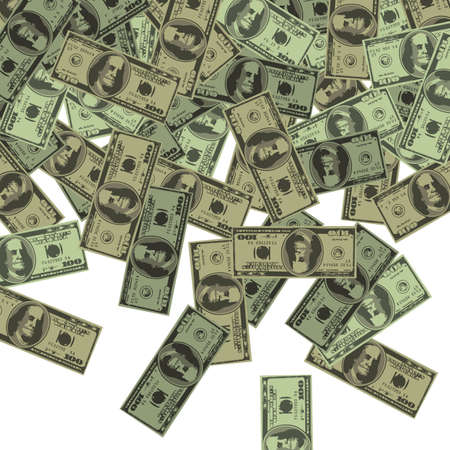 dollar backgroundのイラスト素材