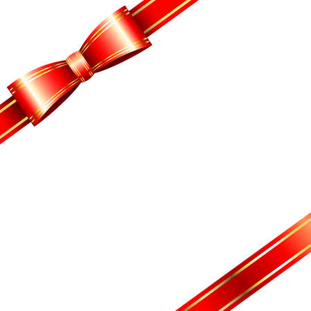 red bowのイラスト素材