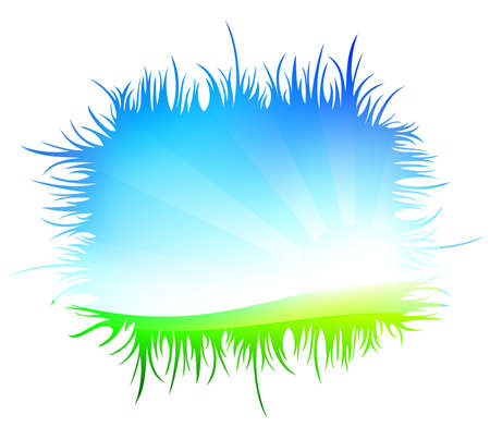 background grassのイラスト素材