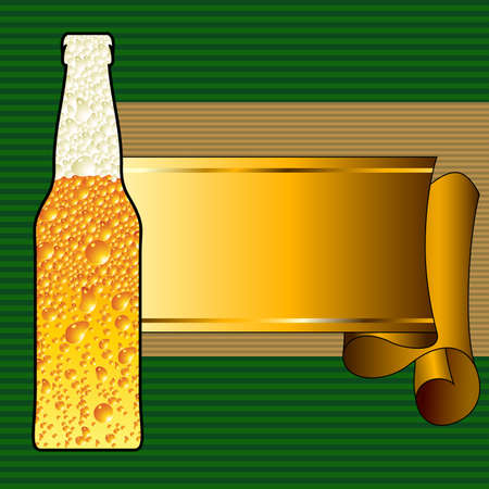 beer backgroundのイラスト素材