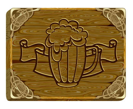 beer backgroundのイラスト素材