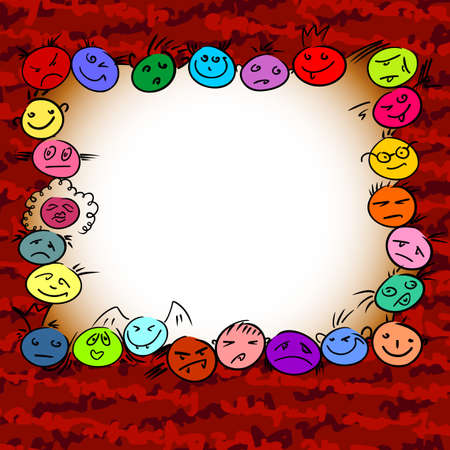 background with frameのイラスト素材
