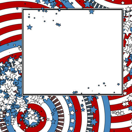 abstract background with frameのイラスト素材