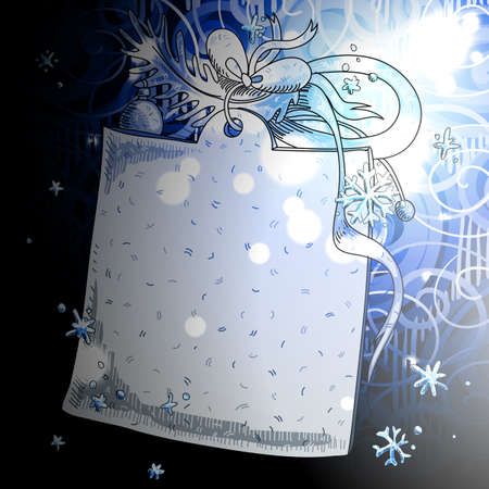 christmas backgroundのイラスト素材